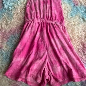 Pink jumpsuit
